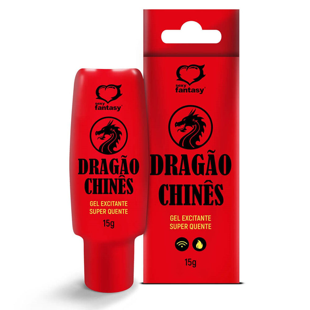 Gel Excitante Super Quente Dragão Chinês 15g