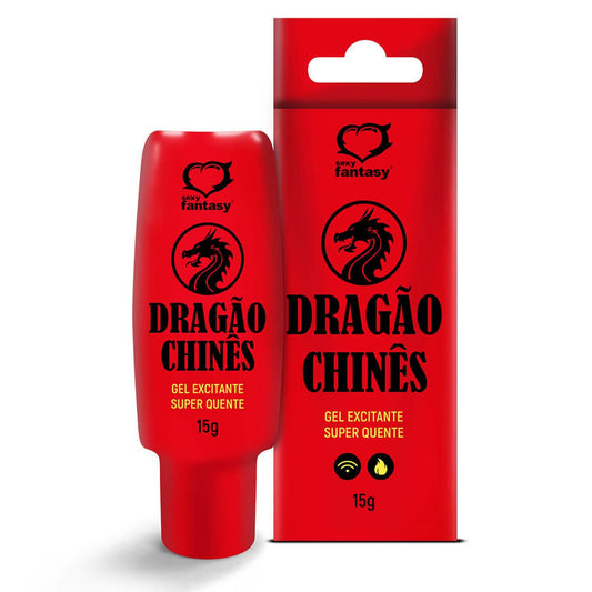 Gel Excitante Super Quente Dragão Chinês 15g