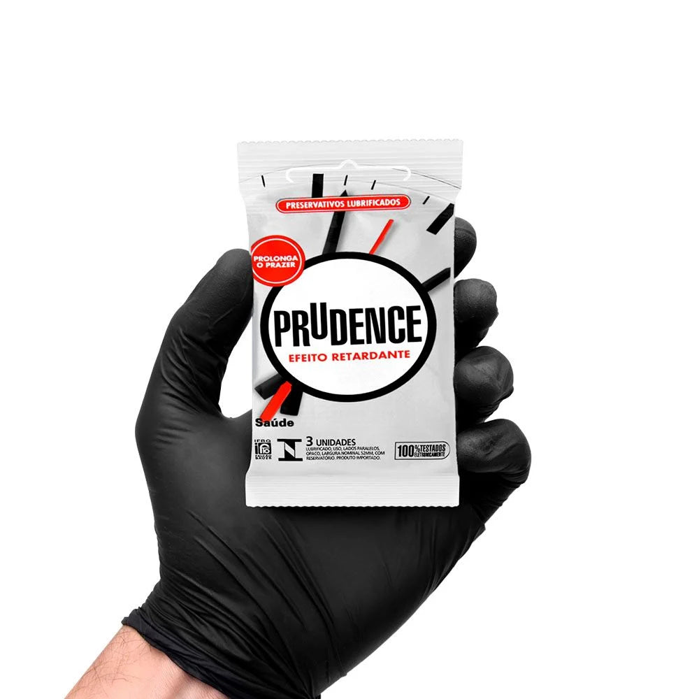 Preservativo Efeito Retardante Prudence com 3 Unidades