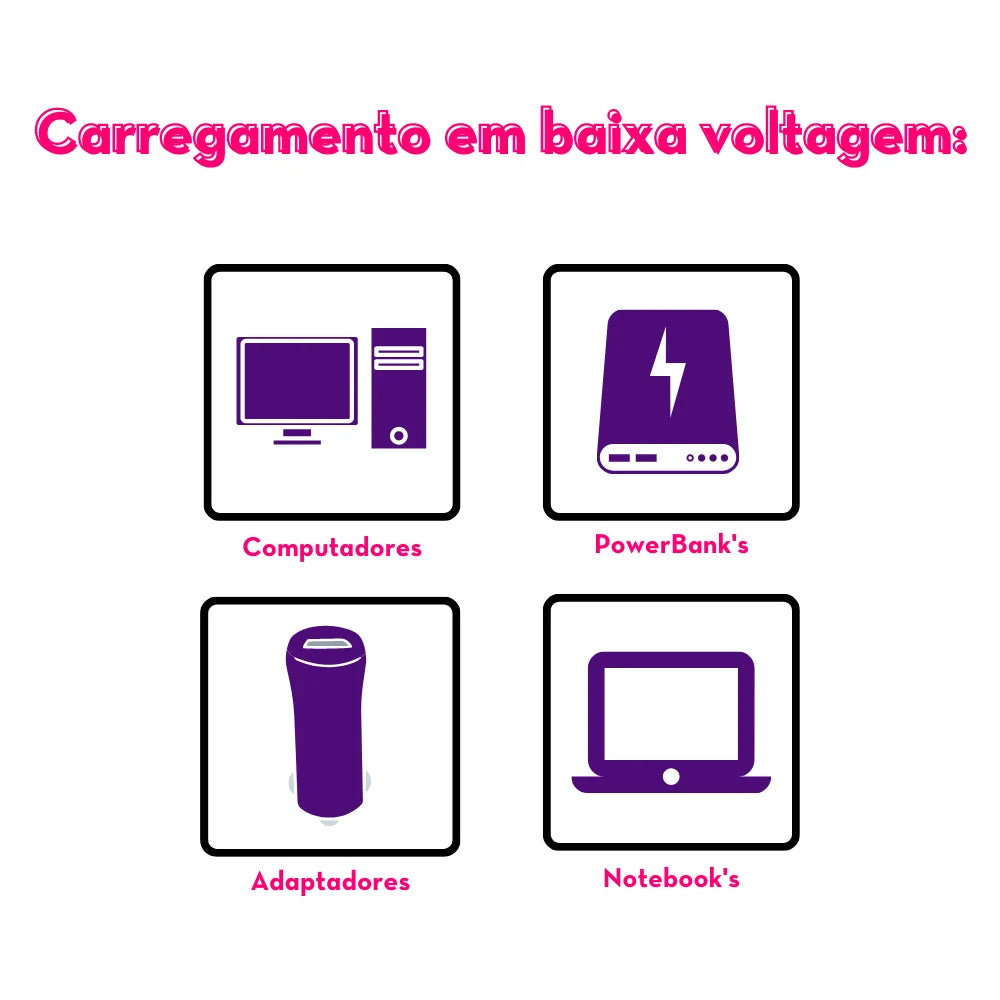 Vibrador massageador varinha mágica - Preto