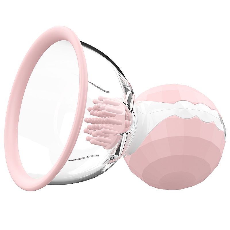 Kit - 2 Estimuladores de Mamilo com Rotação / Sucção para seios Manual - SI