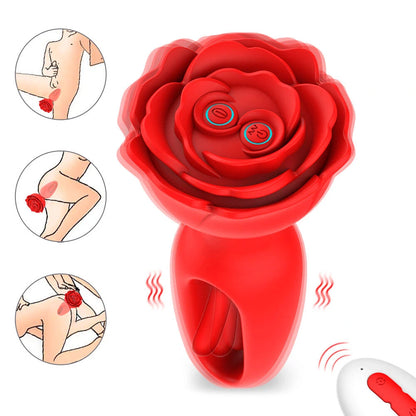 Plug Anal com Vibração - Flowers: Controle Sensações de Prazer