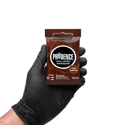 Preservativo Chocolate Prudence com 3 Unidades
