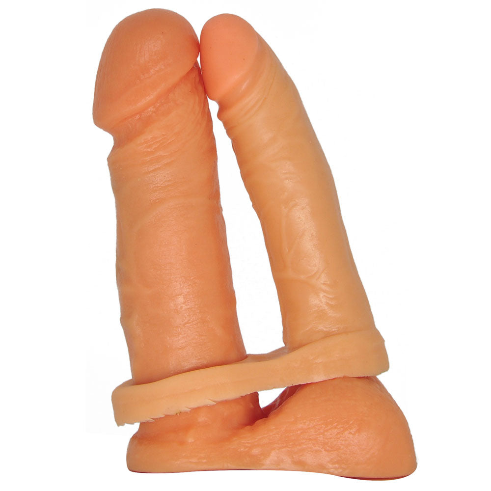 Anel Companheiro Longo em Silicone Pele 17 cm x 3 cm