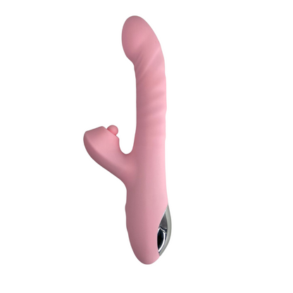 Vibrador ponto G com estimulador clitoriano