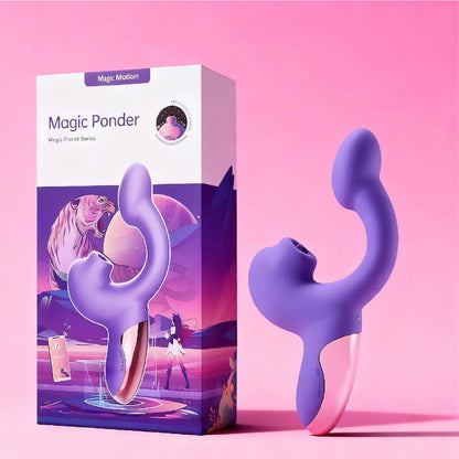 Magic Ponder – Vibrador com controle por aplicativo