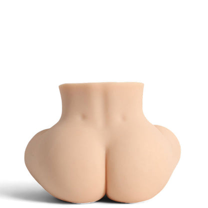 Bumbum Feminino de Silicone Masturbador com Vagina e Ânus