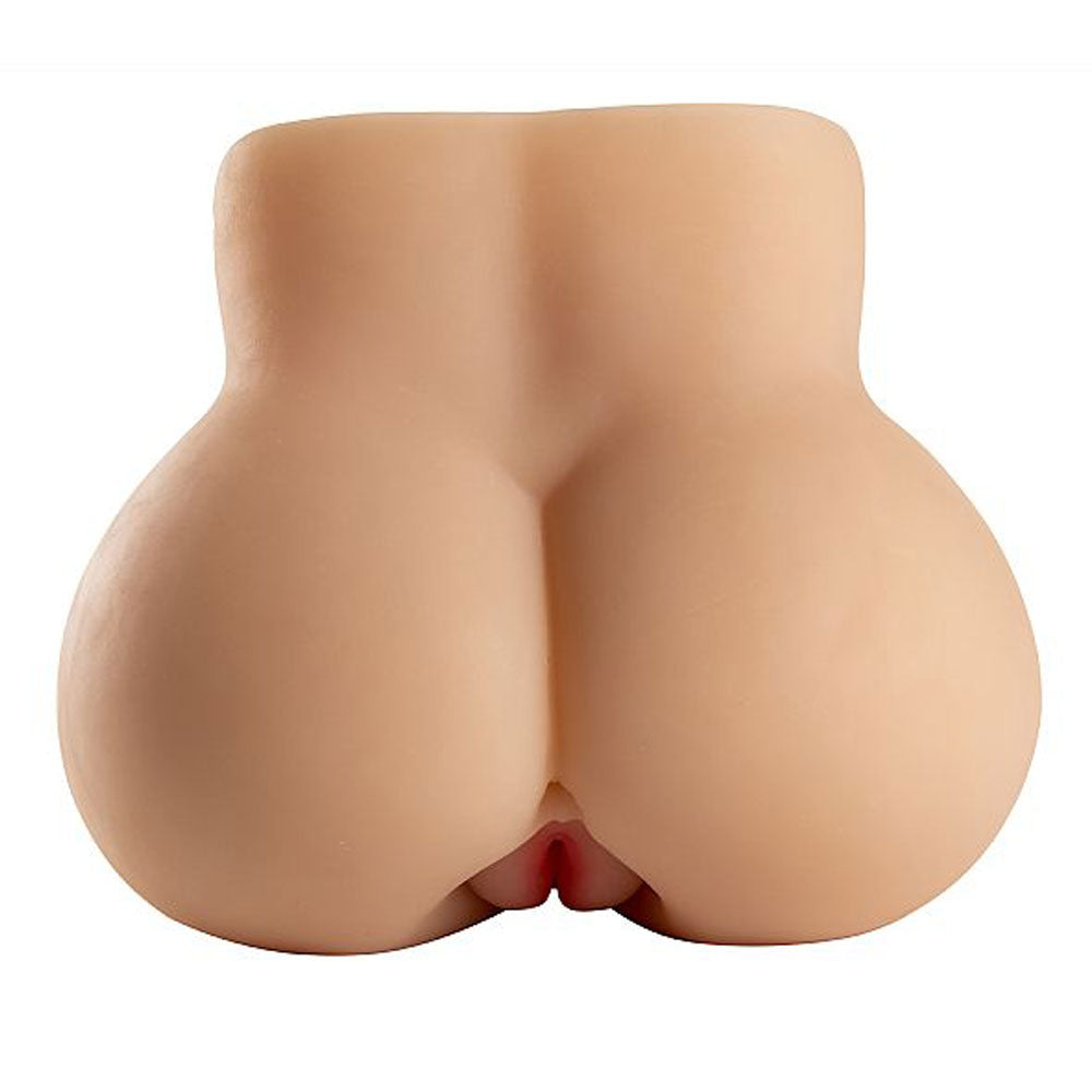 Masturbador Masculino 2 Orifícios em Meio Corpo Vagina e Ânus Cyberskin 5 Kg