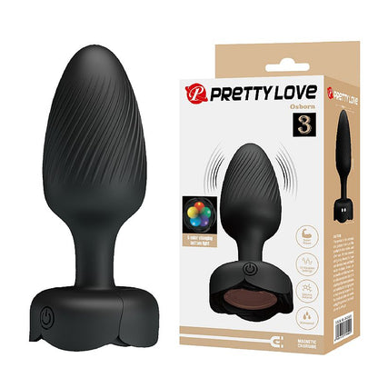 Plug Anal com Vibro / Luz de Led - Osborn