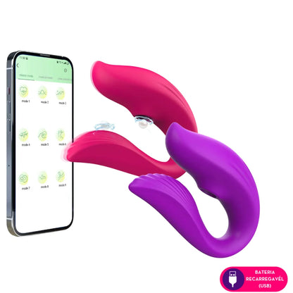 Vibrador casal por aplicativo