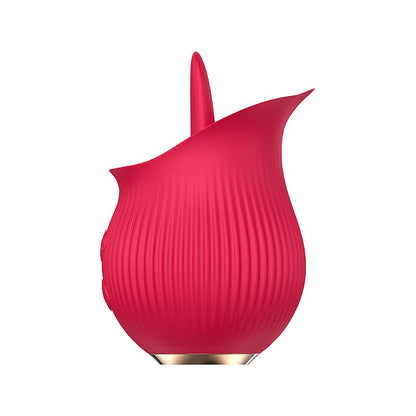 Rosa Estimuladora de Clitóris com Língua Tongue