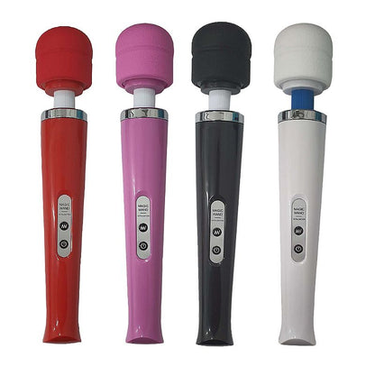 Varinha Mágica Massageador Recarregável 10 vibrações com Cabeça Flexível