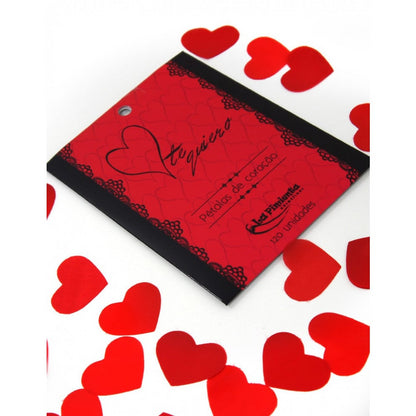 Pétalas De Coração Vermelha 120 Unidades