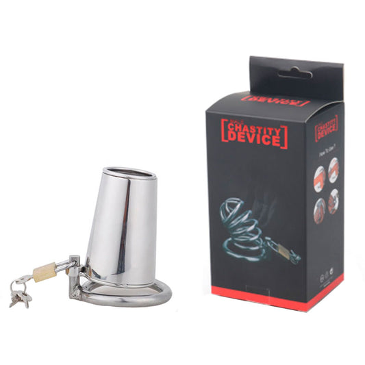 Cinto de Castidade Masculino Fechado com Abertura na Ponta - Chastity Device