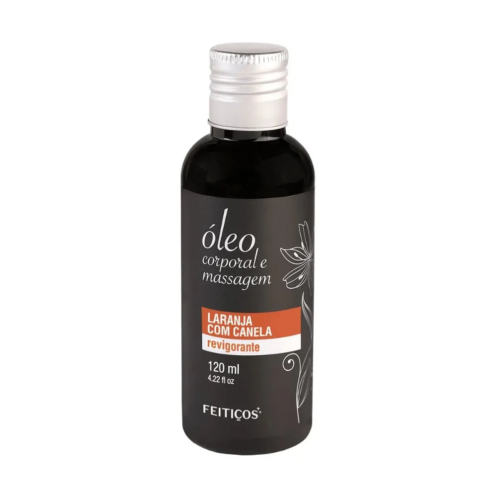 Óleo de Massagem Corporal 120ml Feitiços Aromáticos