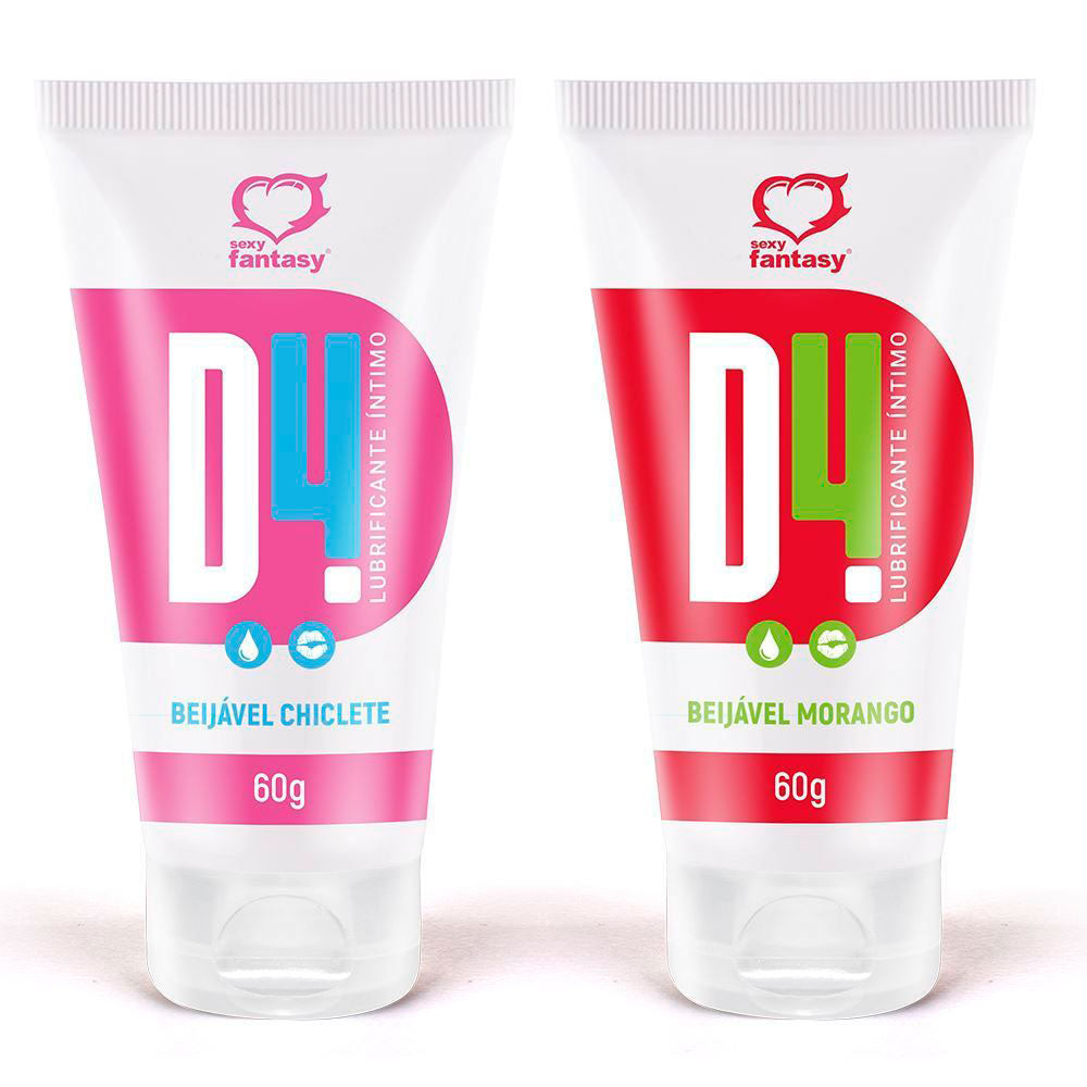 Lubrificante Íntimo Beijável D4 60g