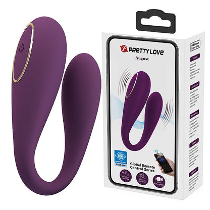 Vibrador de Casal - August - À Longa distância - APP - Pretty Love