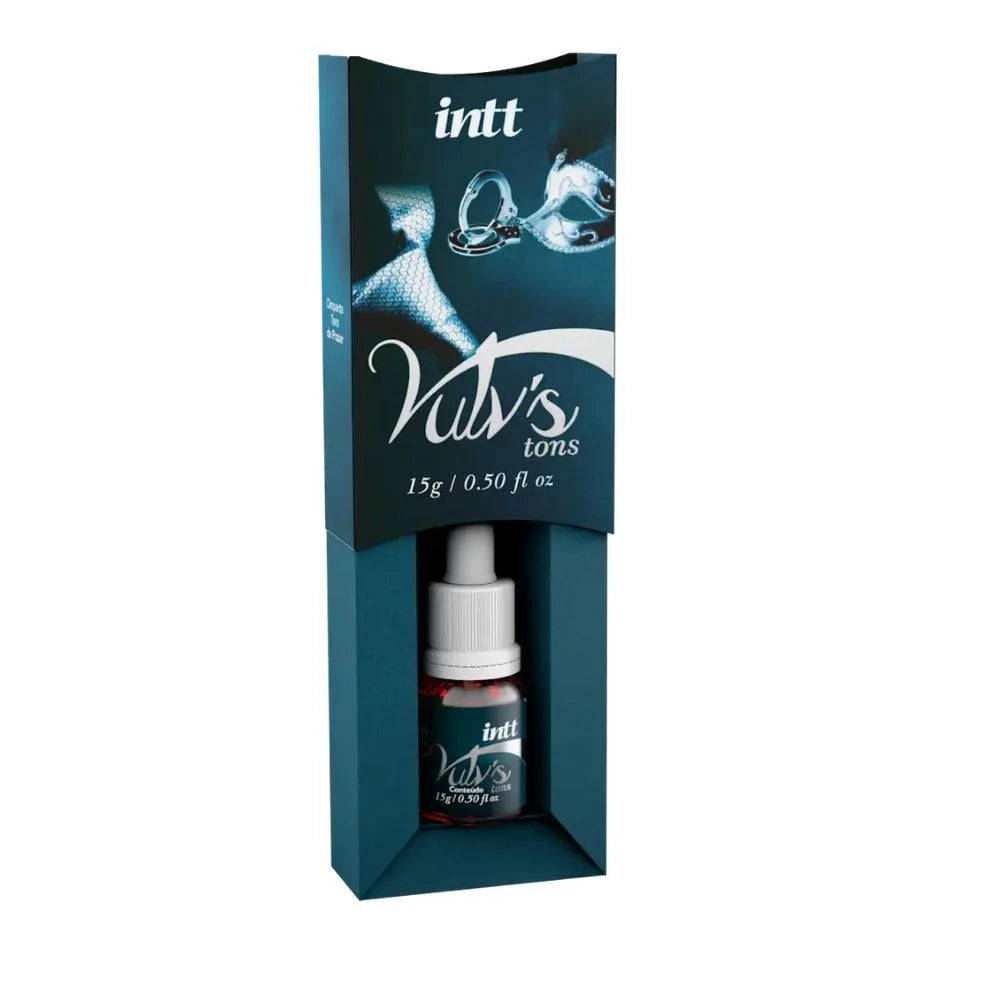 Vulv's tons feminino efeito quente e aroma de vinho tinto 15g