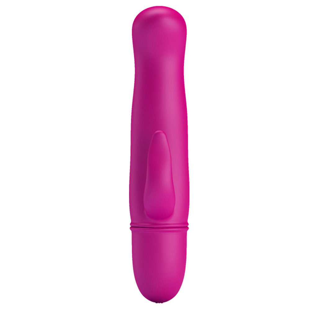 Vibrador Blithe com Estimulador Clitoriano 10 Modos de Vibração 11,5 cm x 2 cm - Coleção Pretty Love