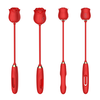 Estimulador Clitoriano com Tecnologia de Vibroar em Formato de Flor