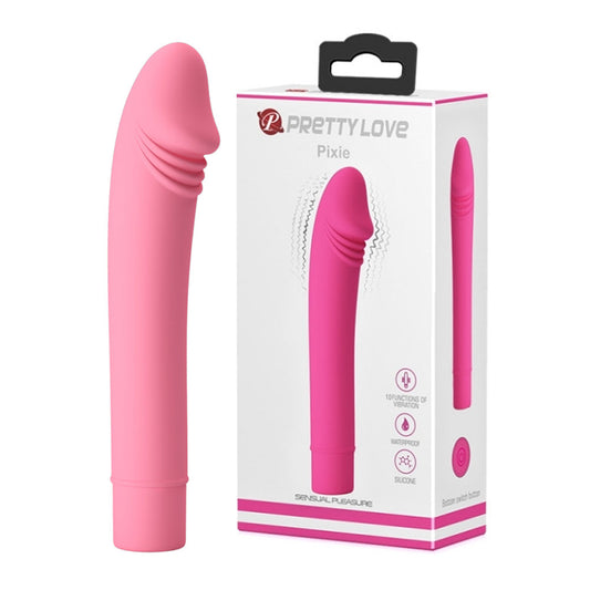 Vibrador Estimulador em Formato de Pênis - Pretty Love Pixie