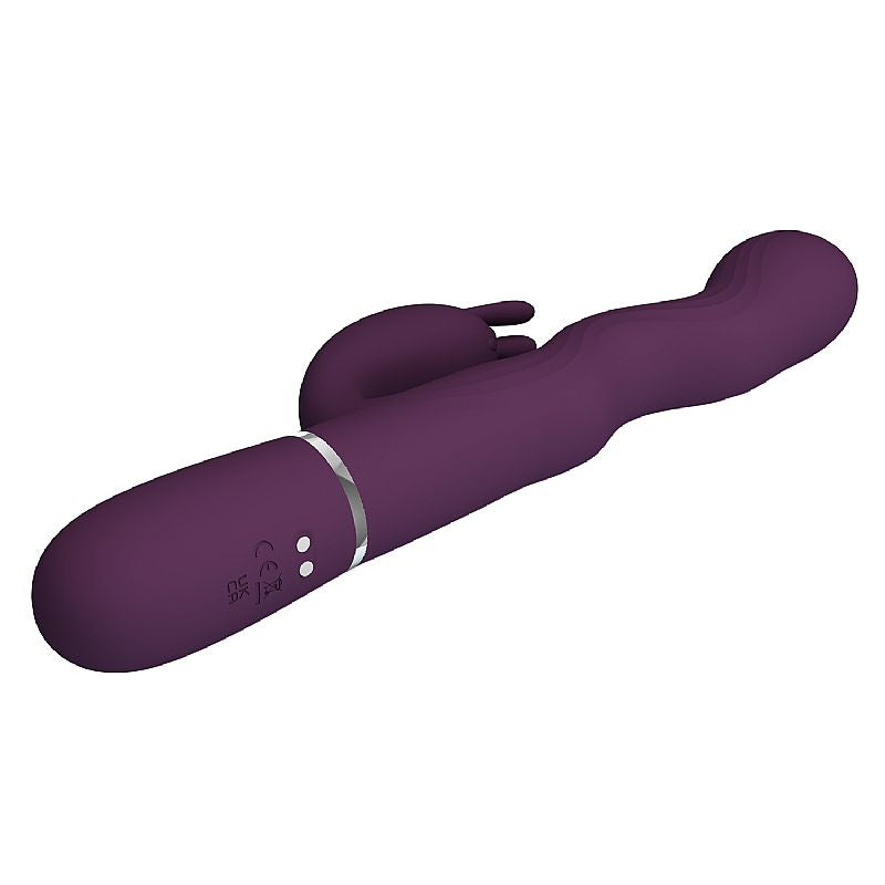 Vibrador de Ponto G e clitóris com Ondulação - Lourse