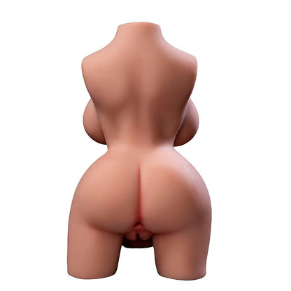 Masturbador Hermafrodita - Meio Corpo em CyberSkin com Seios e Pênis