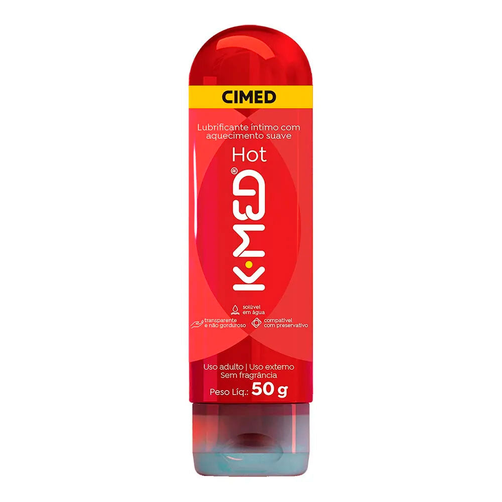 Lubrificante Íntimo K-MED Hot Sensação de Aquecimento - 50 g