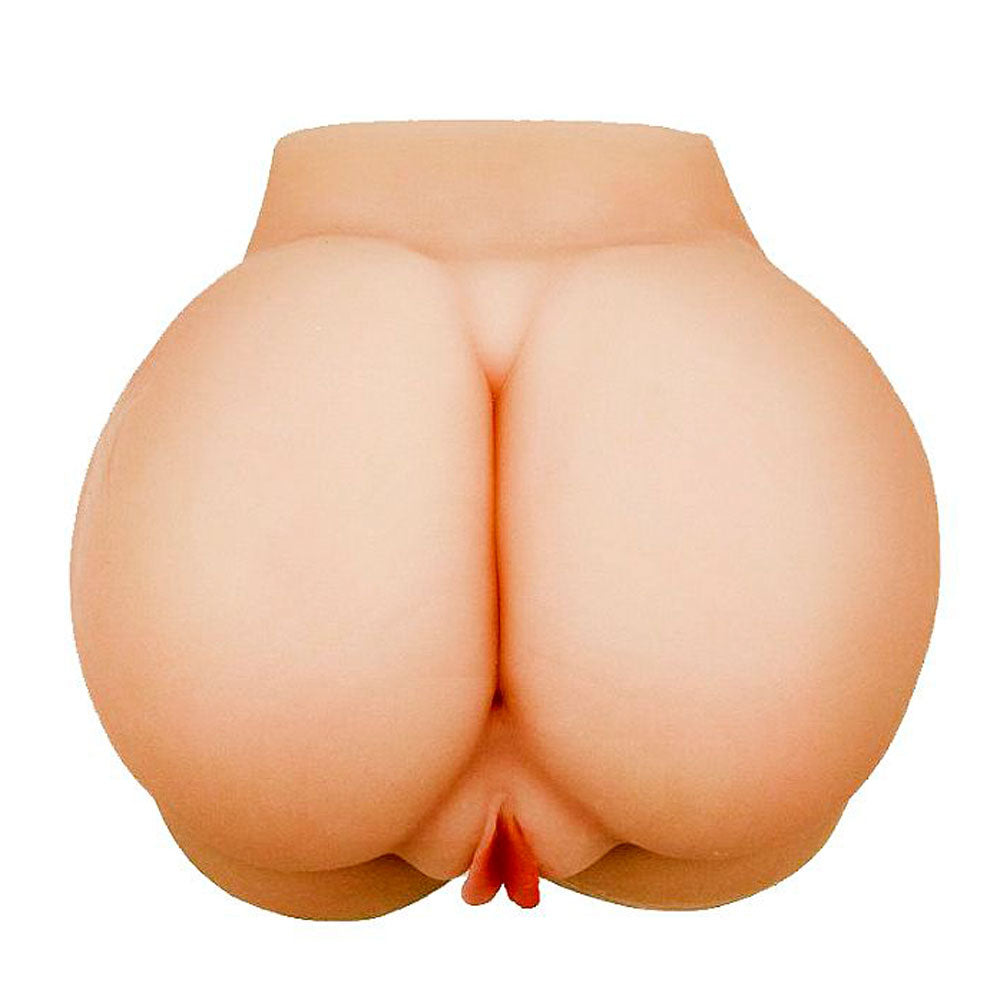 Masturbador Masculino em Formato de Bumbum com 2 Orifícios Penetráveis 4,6 Kg