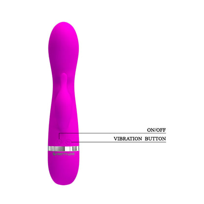 Vibrador com Estimulador Golfinho - Pretty Love Hilda