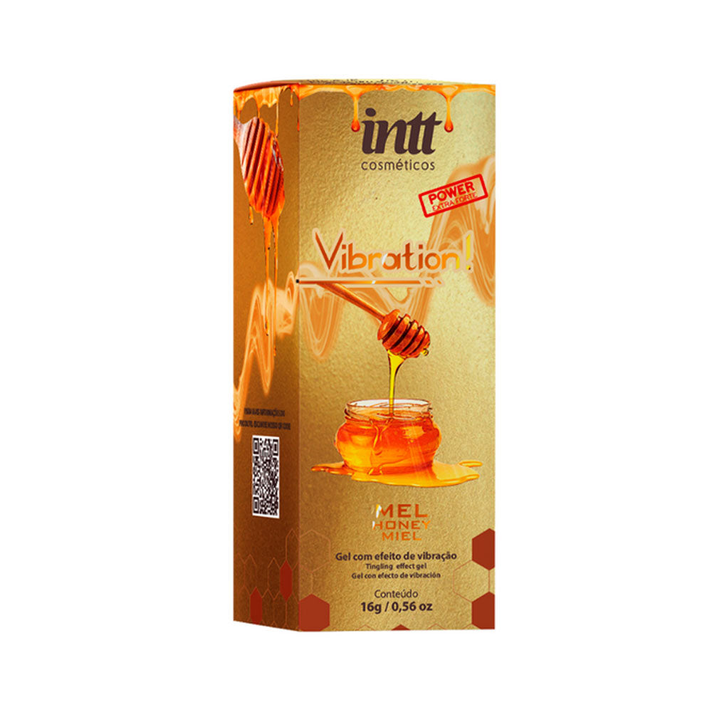 Gel com Efeito de Vibração 16g - Vibration Power Mel - INTT