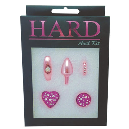 Kit de Plug Anal com 4 Bases Diferentes