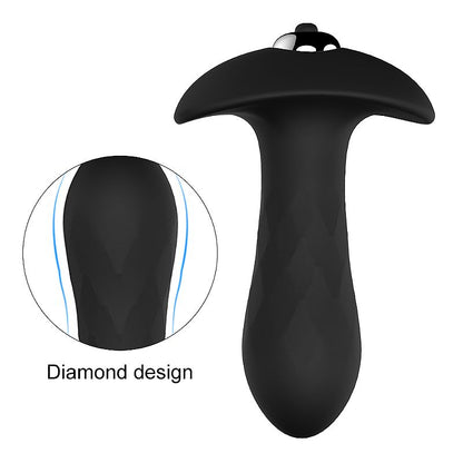 Plug Anal com Vibro- Diamond- S-Hande