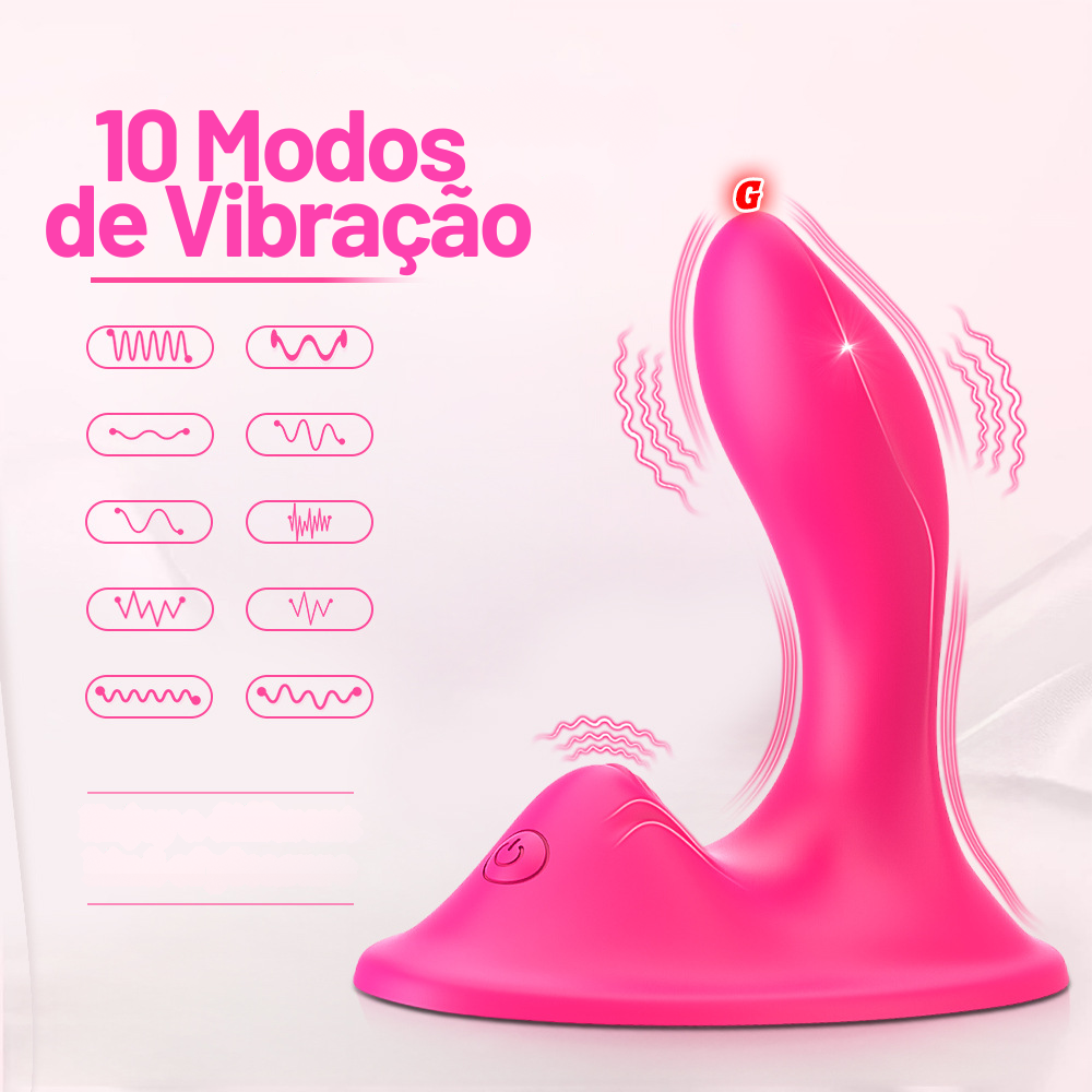 Vibrador de calcinha duplo motor