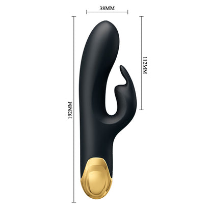 Vibrador Duplo com Detalhe em Ouro 18k - Pretty Love Double Pleasure