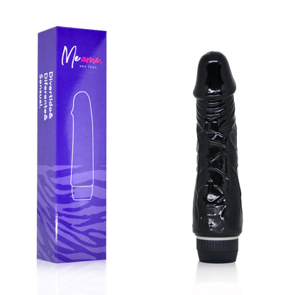 Prótese Peniana Realística com Vibro e Glande Saliente 19 x 4 cm