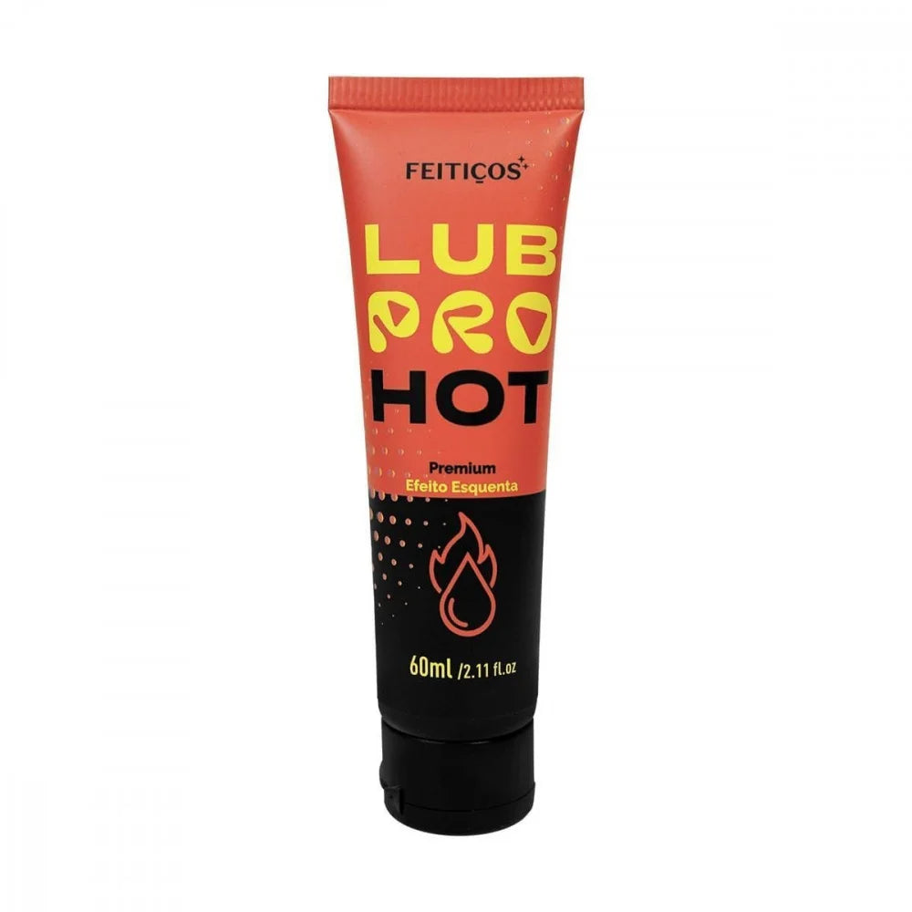 LUBPRO HOT LUBRIFICANTE PREMIUM 60ML FEITIÇOS