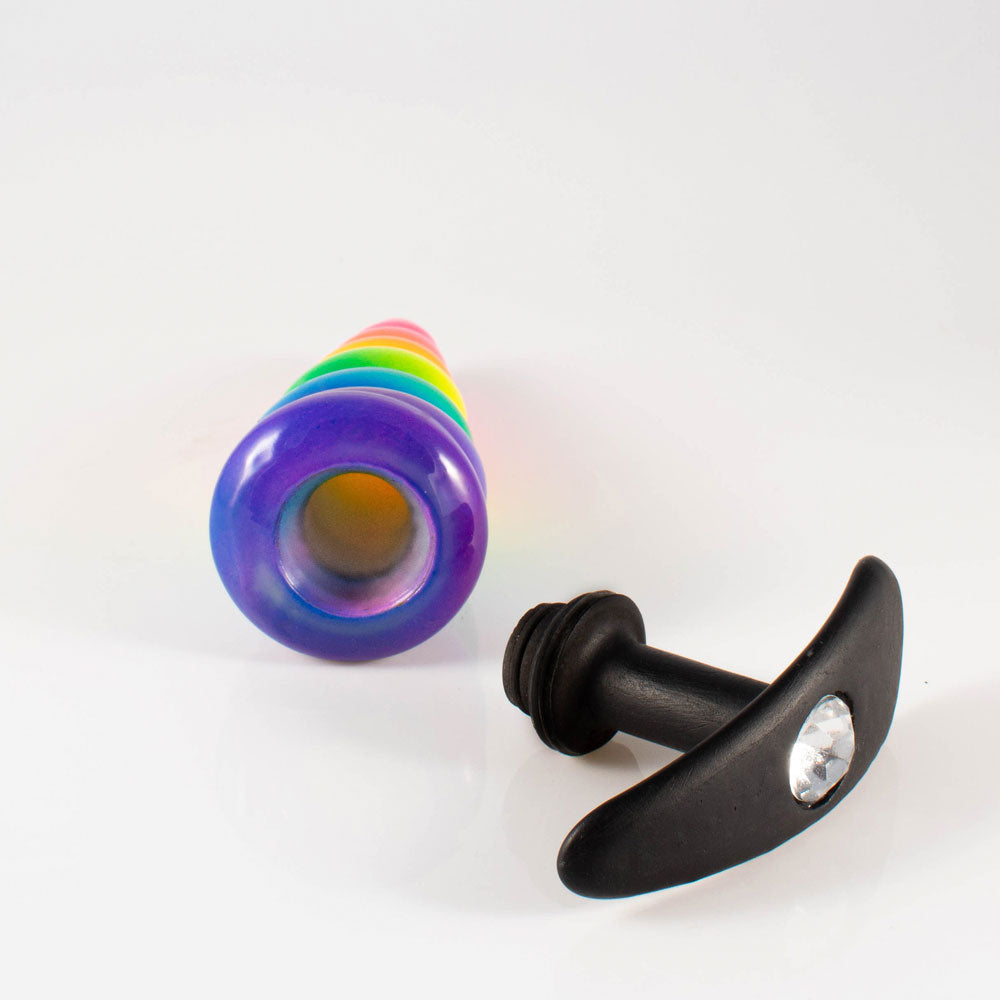 Plug Anal com Compartimento Secret Bag 13,3 x 3,5 cm - Hard