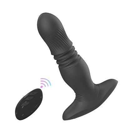 Plug Anal com Vibro - Vai e vem - Roy-RCT - SI
