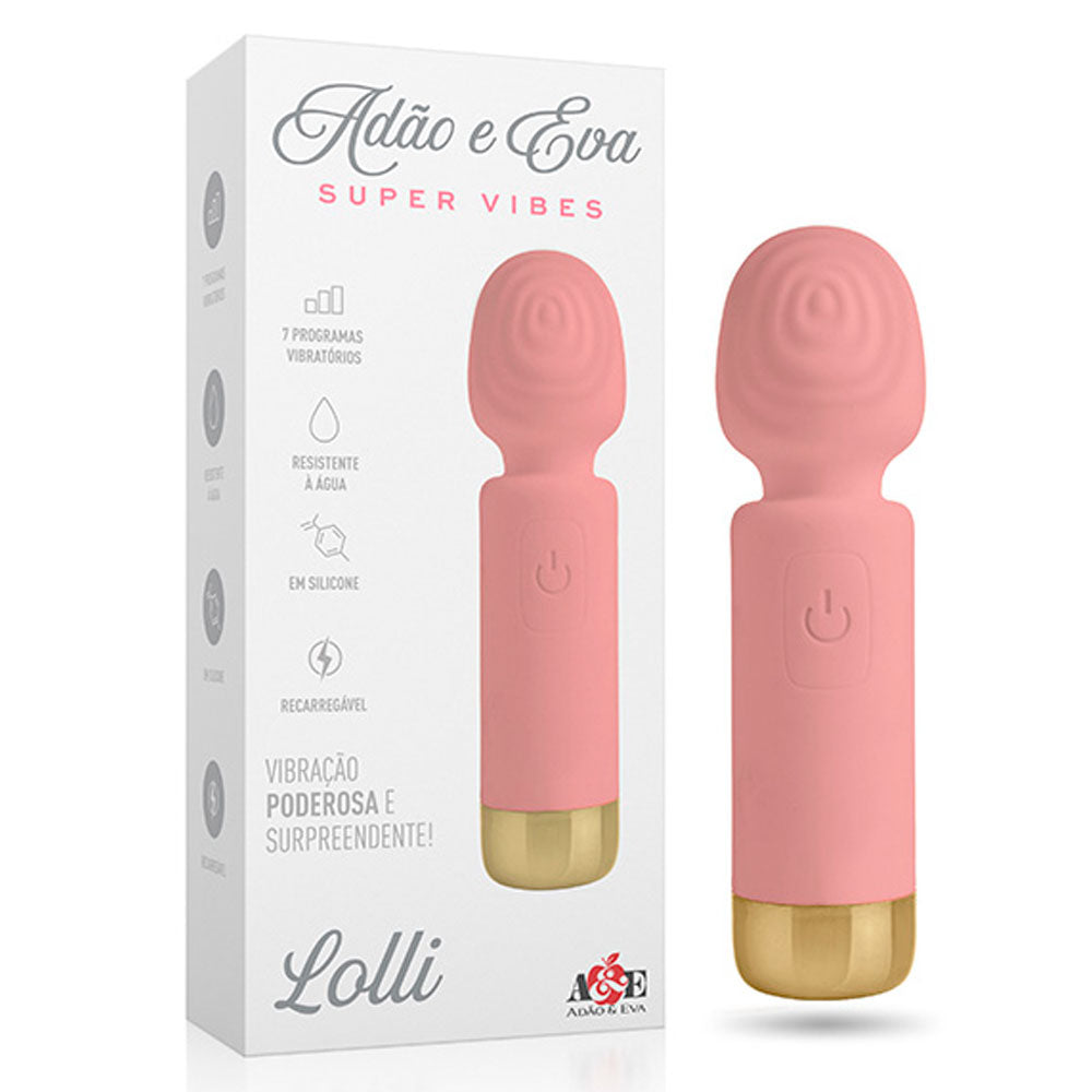 Vibrador Personal Multivelocidade - Lolli - Adão e Eva