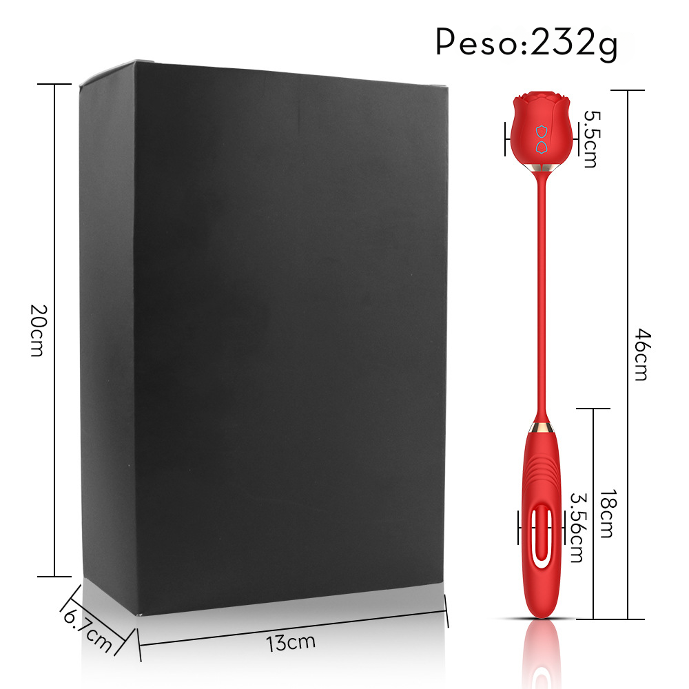 Estimulador Clitoriano com Tecnologia de Vibroar em Formato de Flor