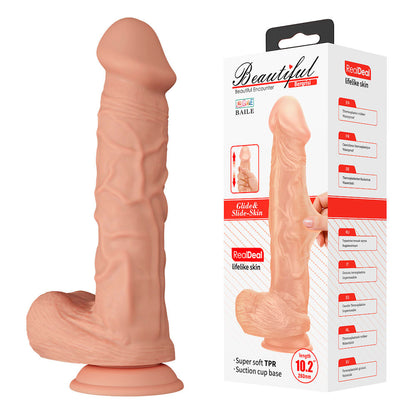 Pênis em Silicone com Textura Super Realística Toque Macio