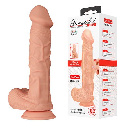 Pênis em Silicone com Textura Super Realística Toque Macio