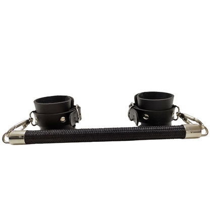 Separador de Braços com Algemas em Couro - 25 cm