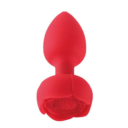 Plug anal com Led em silicone com vibrador e Controle Remoto