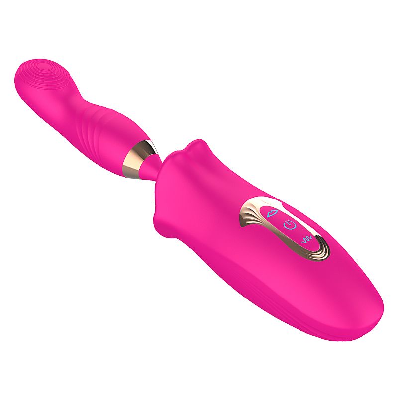 Boca - Vibrador de Ponto G e Clitóris com dedilhar - SI