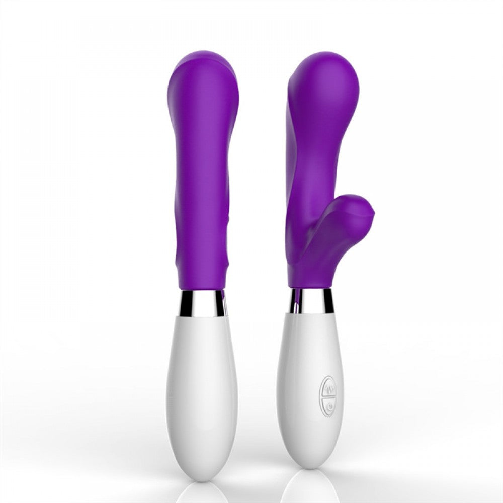 Vibrador Estimulador de Ponto G e Clitoriano com 10 modos de Vibração