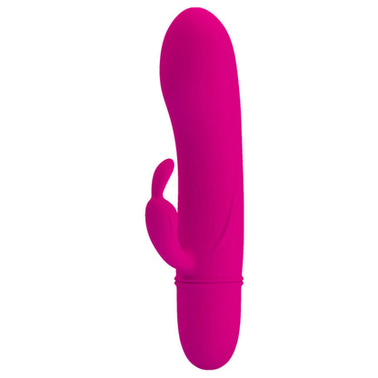 Vibrador Duplo com 10 Funções de Vibração Caesar Soft Touch 12 cm x 2,5 cm - Coleção Pretty Love
