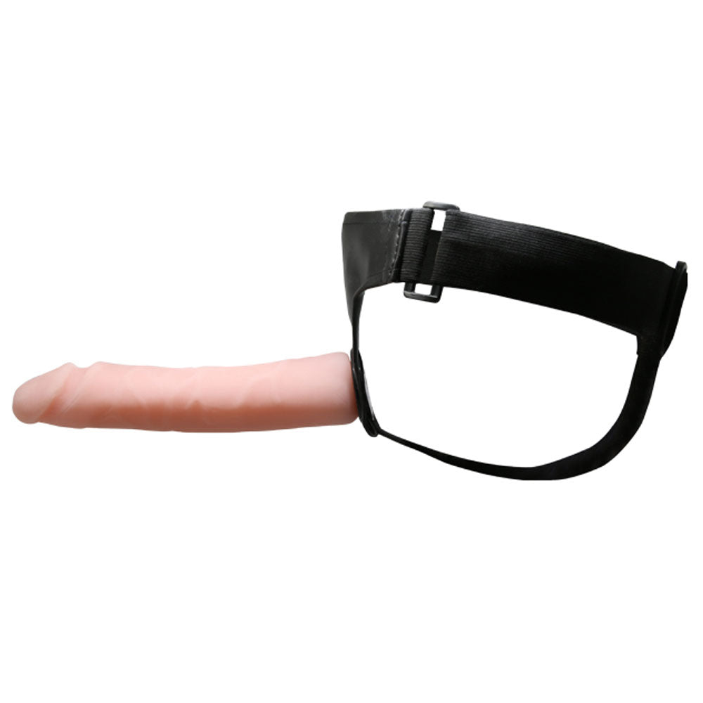 Cinta em Elastano com Pênis Articulável em Cyberskin Ultra Passionate Harness 22 cm x 4,5 cm