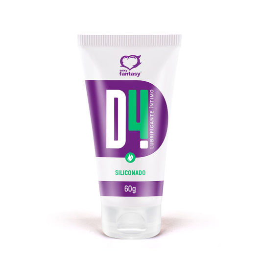 Lubrificante Íntimo D4 Siliconado 60g - Sexy Fantasy
